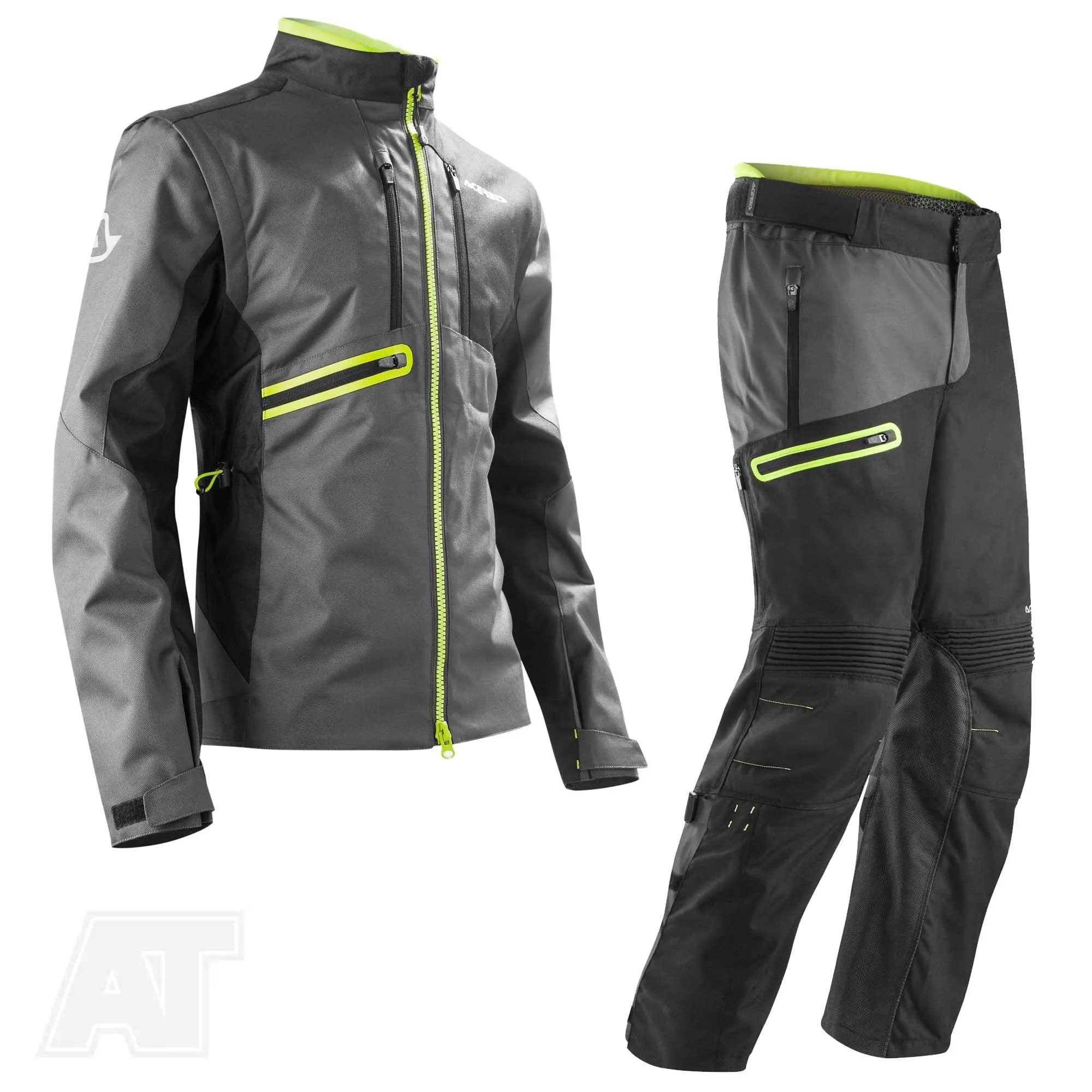 Acerbis Enduro One Combo Set - Black Yellow