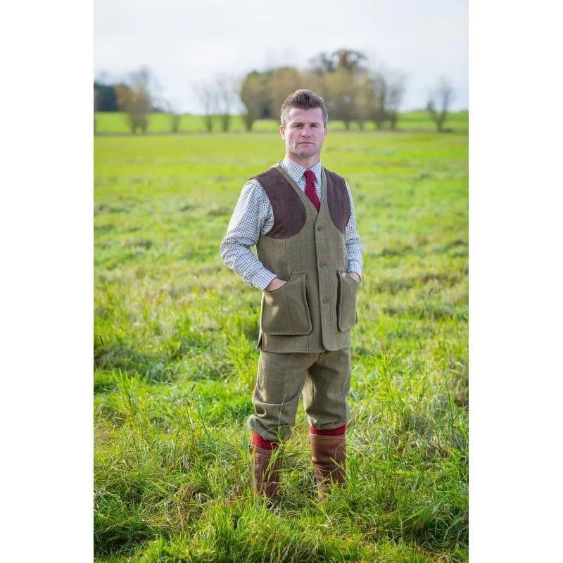 Alan Paine Combrook Men's Shooting Waistcoat - Sage