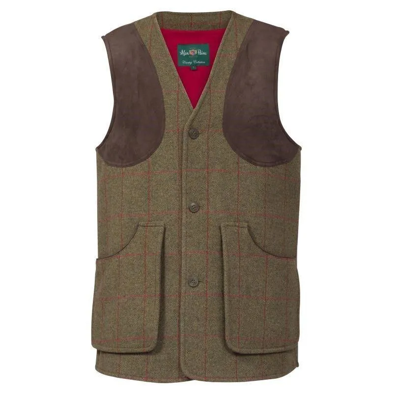 Alan Paine Combrook Men's Shooting Waistcoat - Sage