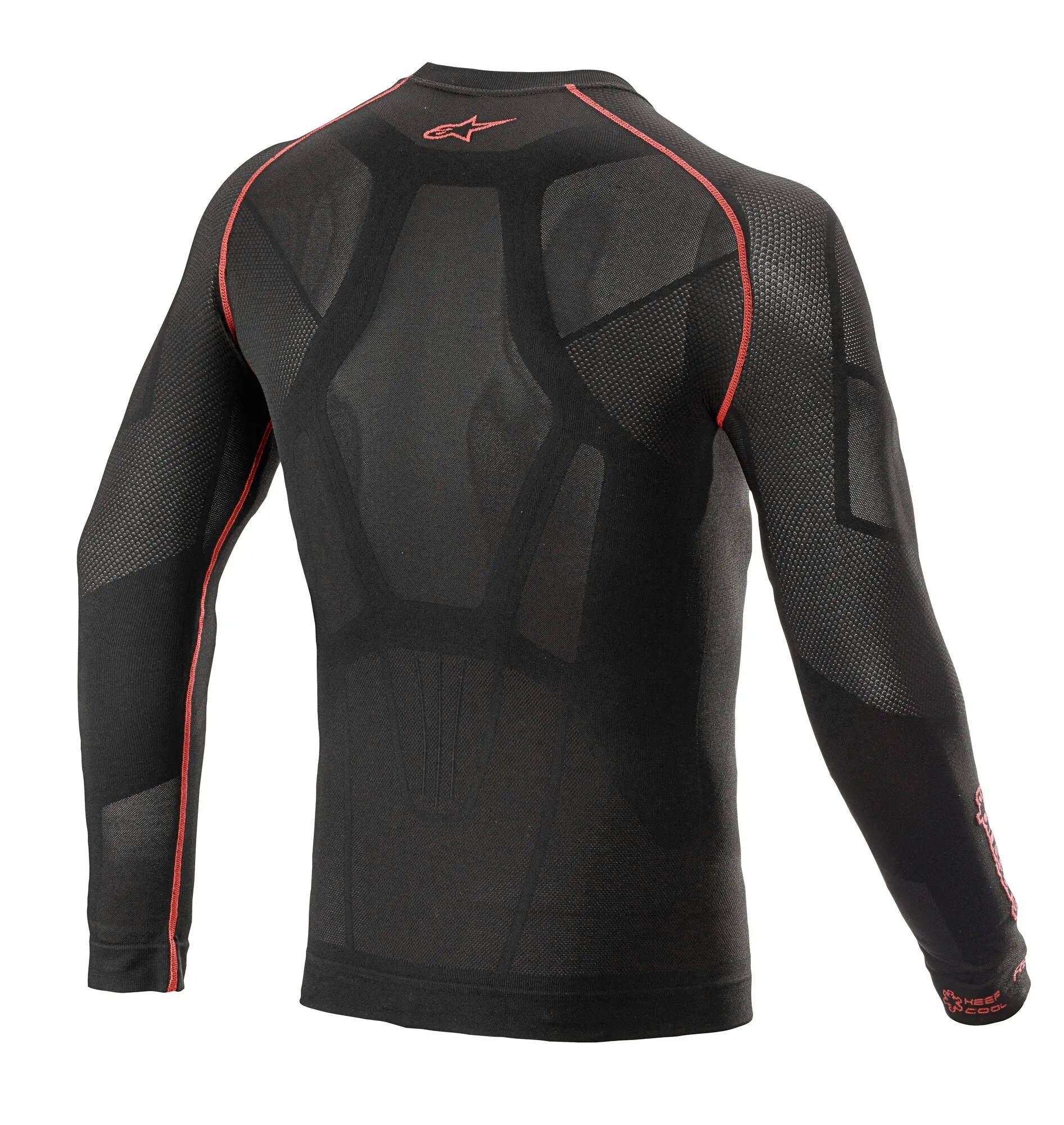 ALPINESTARS 4752521_13_M/L RIDE TECH V2 TOP Long sleeve SUMMER, black/red, Size M/L