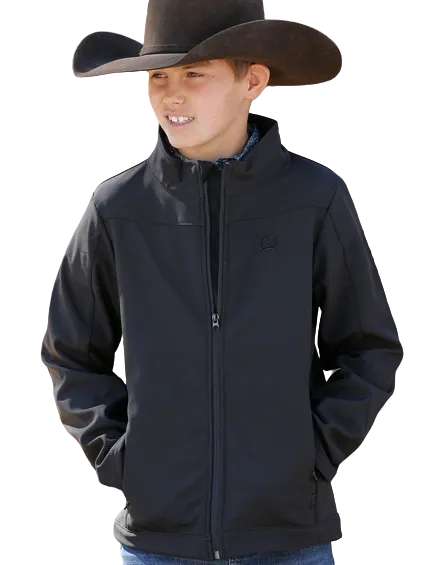 Cinch Kid's Black Bonded Jacket