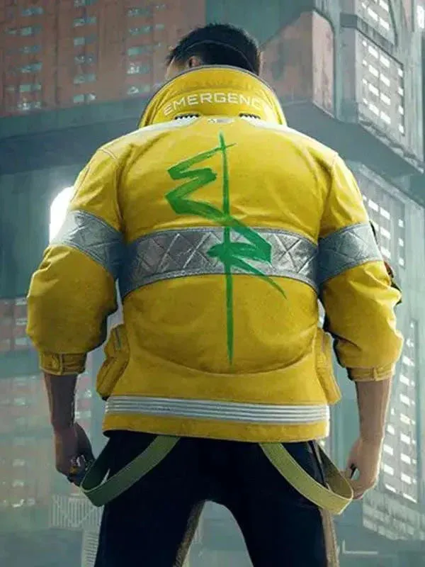 Cyberpunk 2077 Edgerunners Yellow Jacket