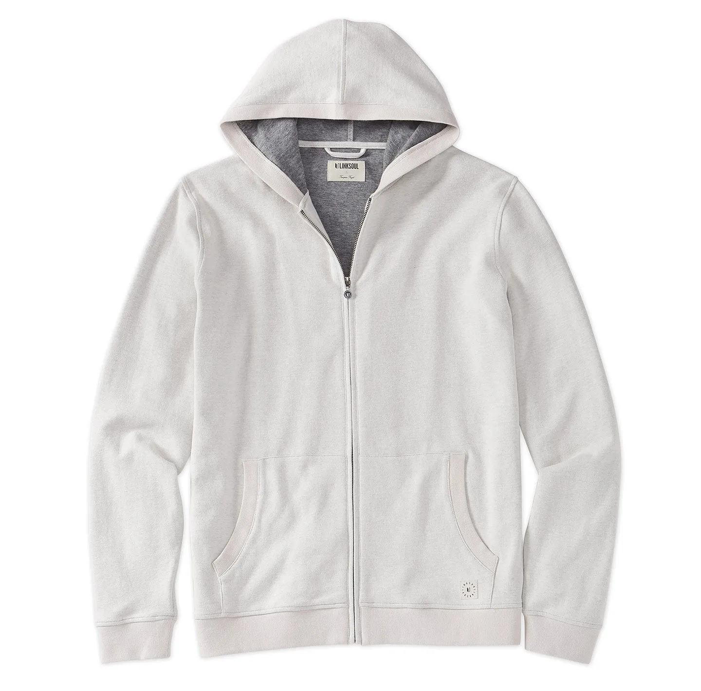 Double-Knit Full-Zip Hoodie