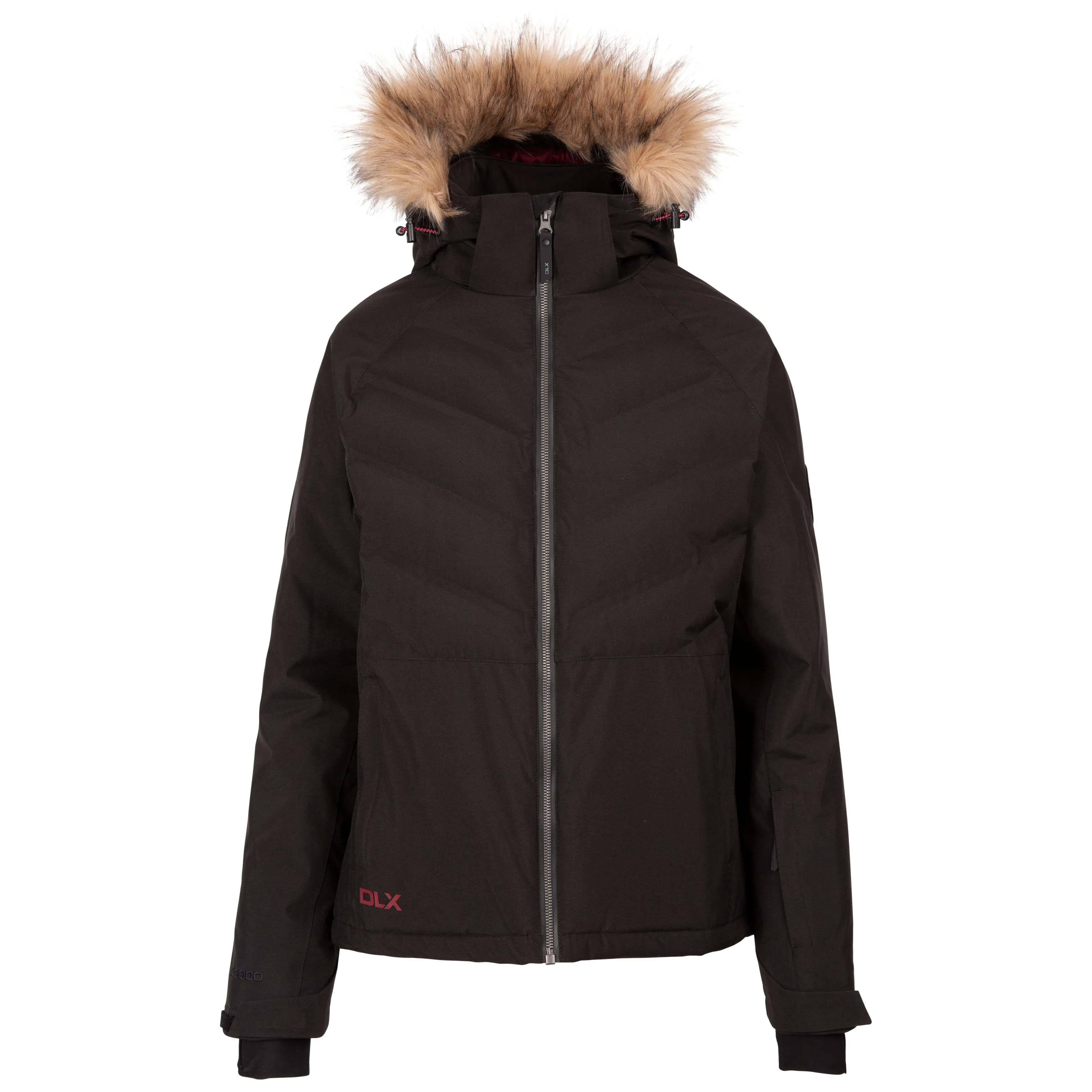 Gaynor DLX Women's Padded Ski Jacket in Black