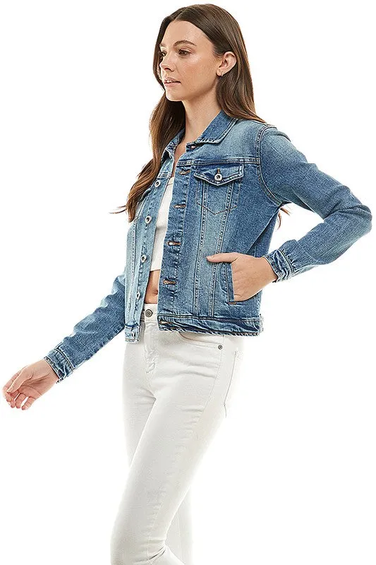 Ladies  Casual Denim Jacket