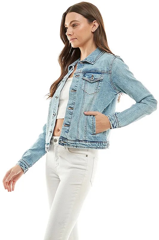 Ladies  Casual Denim Jacket