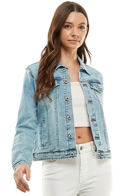 Ladies  Casual Denim Jacket