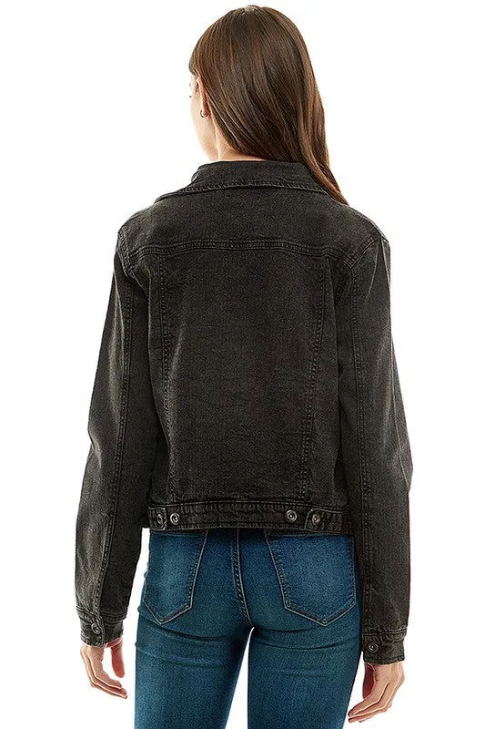 Ladies  Casual Denim Jacket