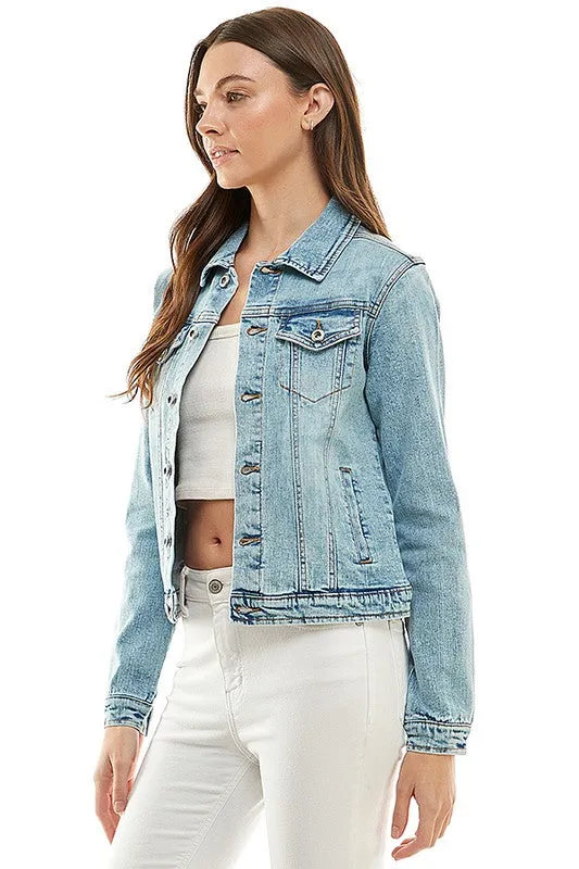 Ladies  Casual Denim Jacket