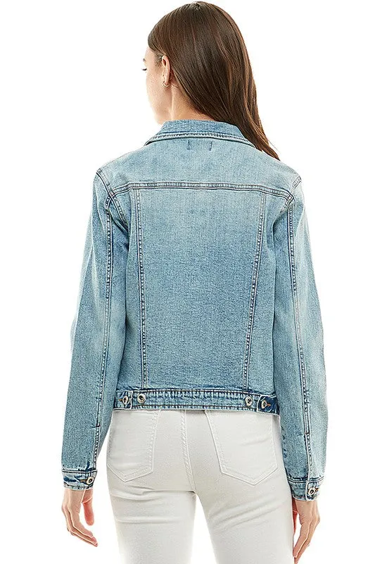 Ladies  Casual Denim Jacket