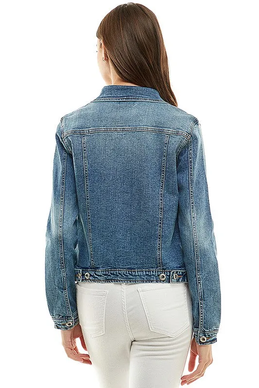 Ladies  Casual Denim Jacket