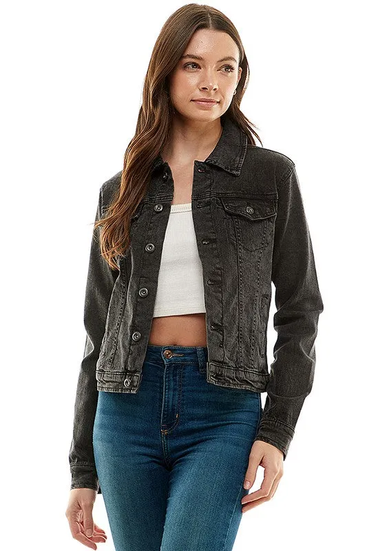 Ladies  Casual Denim Jacket