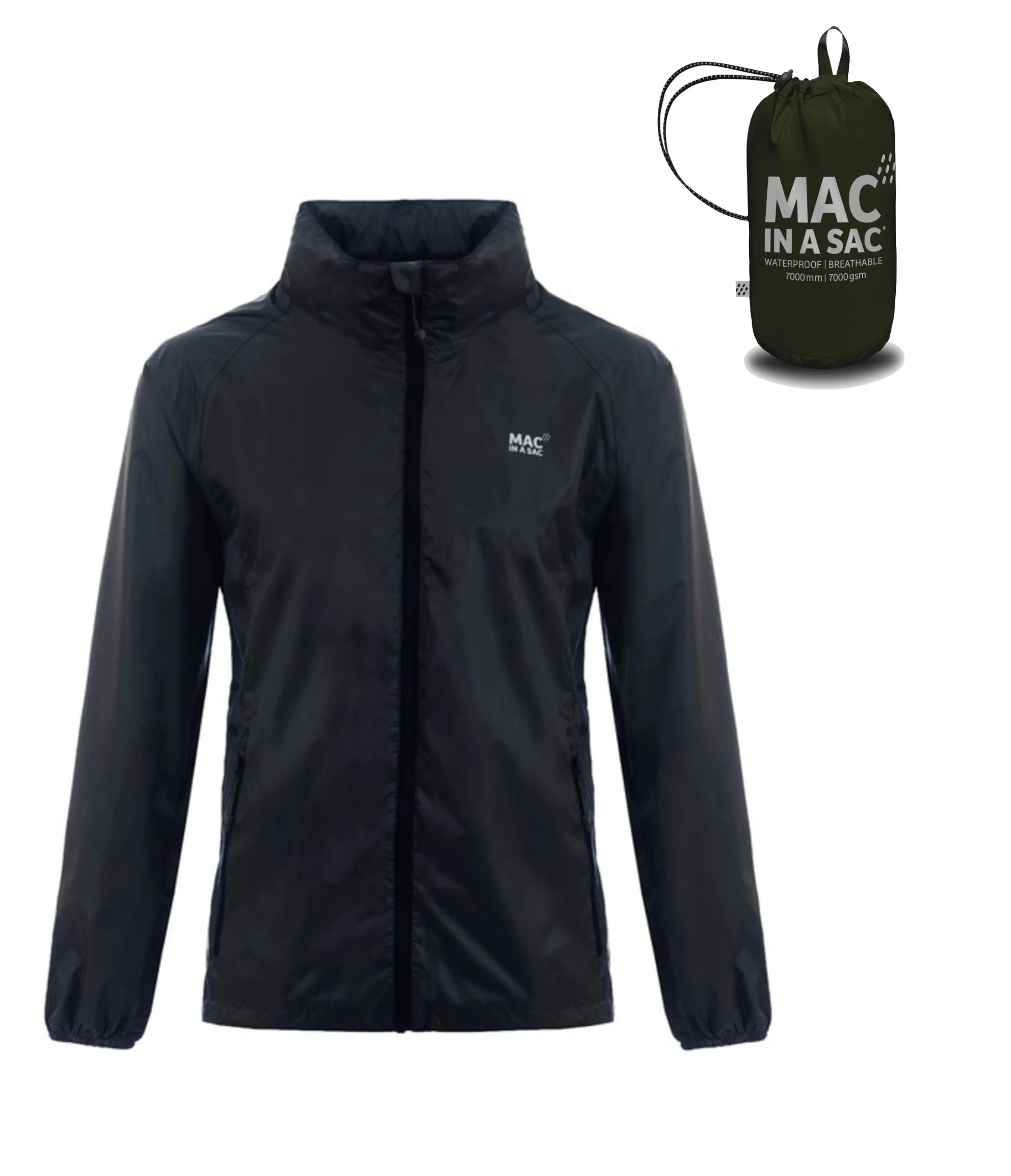 MAC IN A SAC ORIGIN 2 ADULT JACKET - JET BLACK