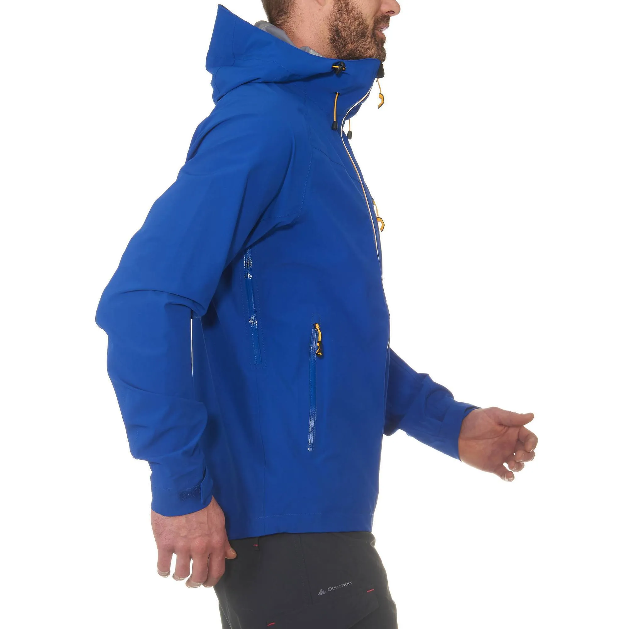 Men's Hiking Waterproof Rain Jacket Forclaz 400