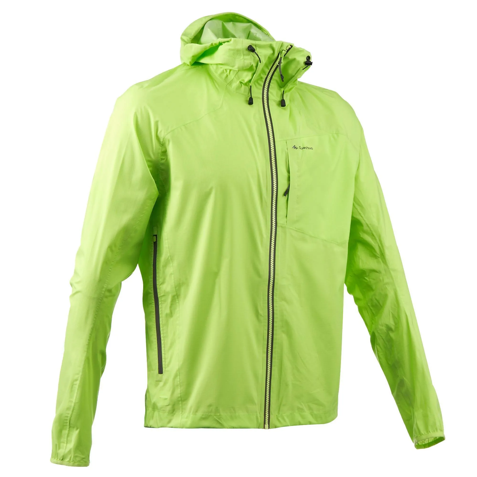 Men's Hiking Waterproof Rain Jacket Helium Rain 500