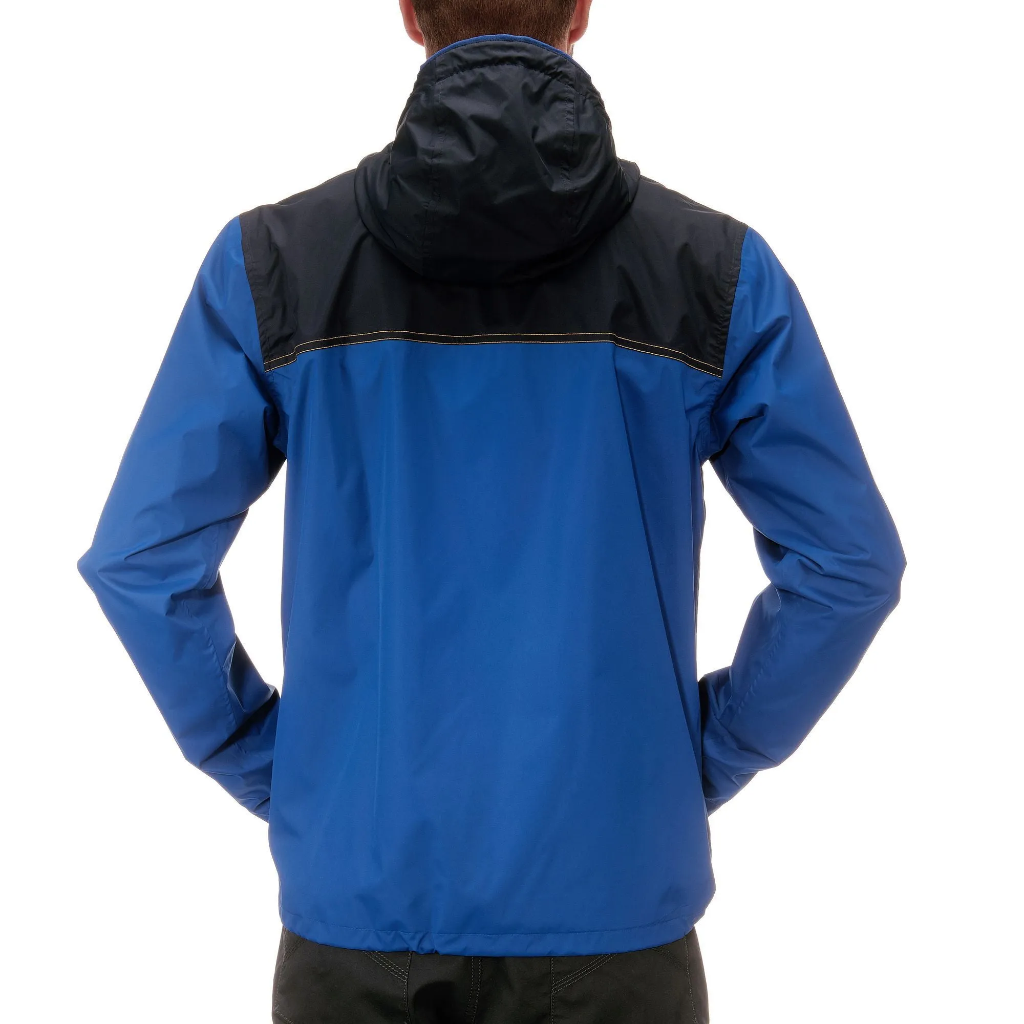 Men's Plain Hiking Waterproof Rain Jacket Arpenaz 100