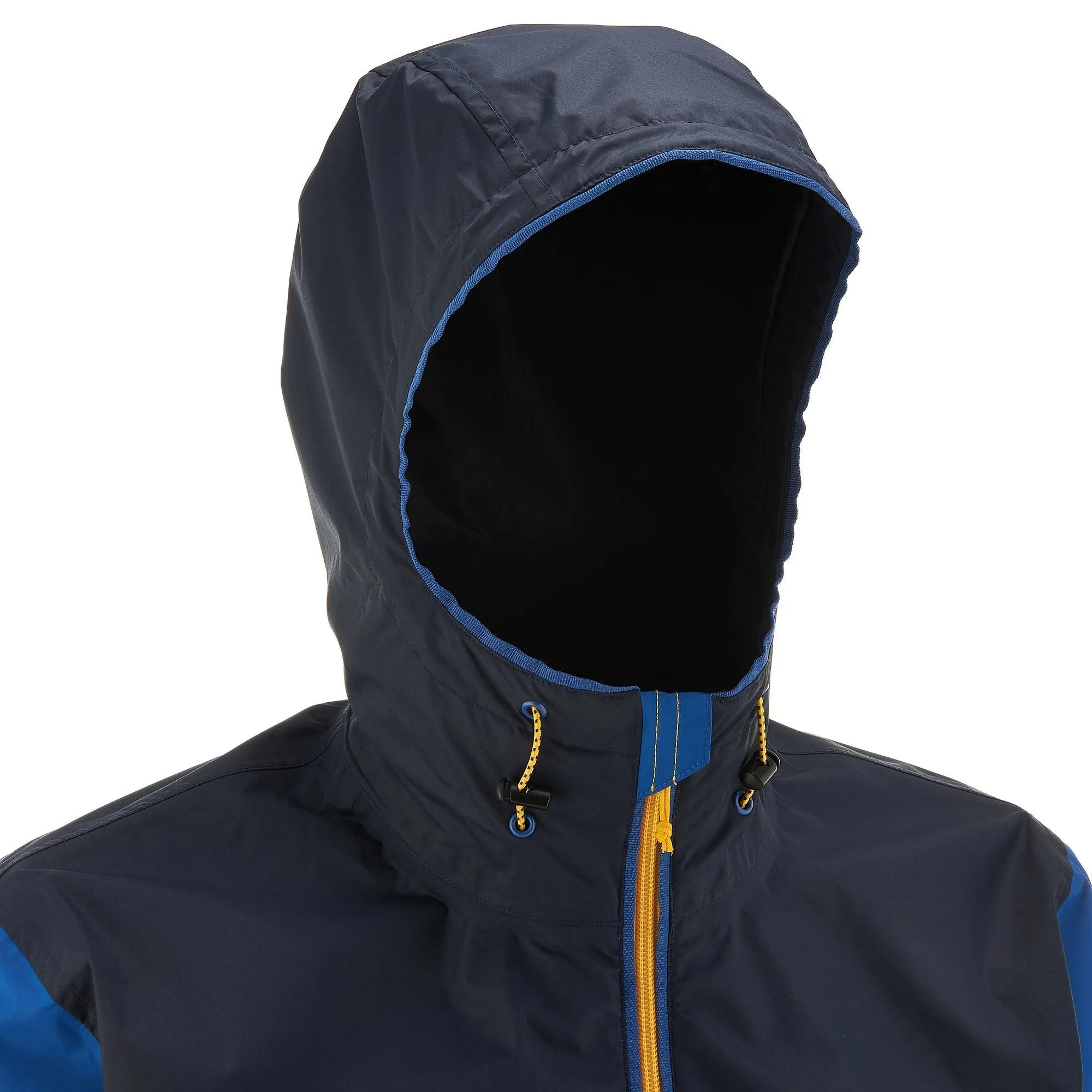 Men's Plain Hiking Waterproof Rain Jacket Arpenaz 100