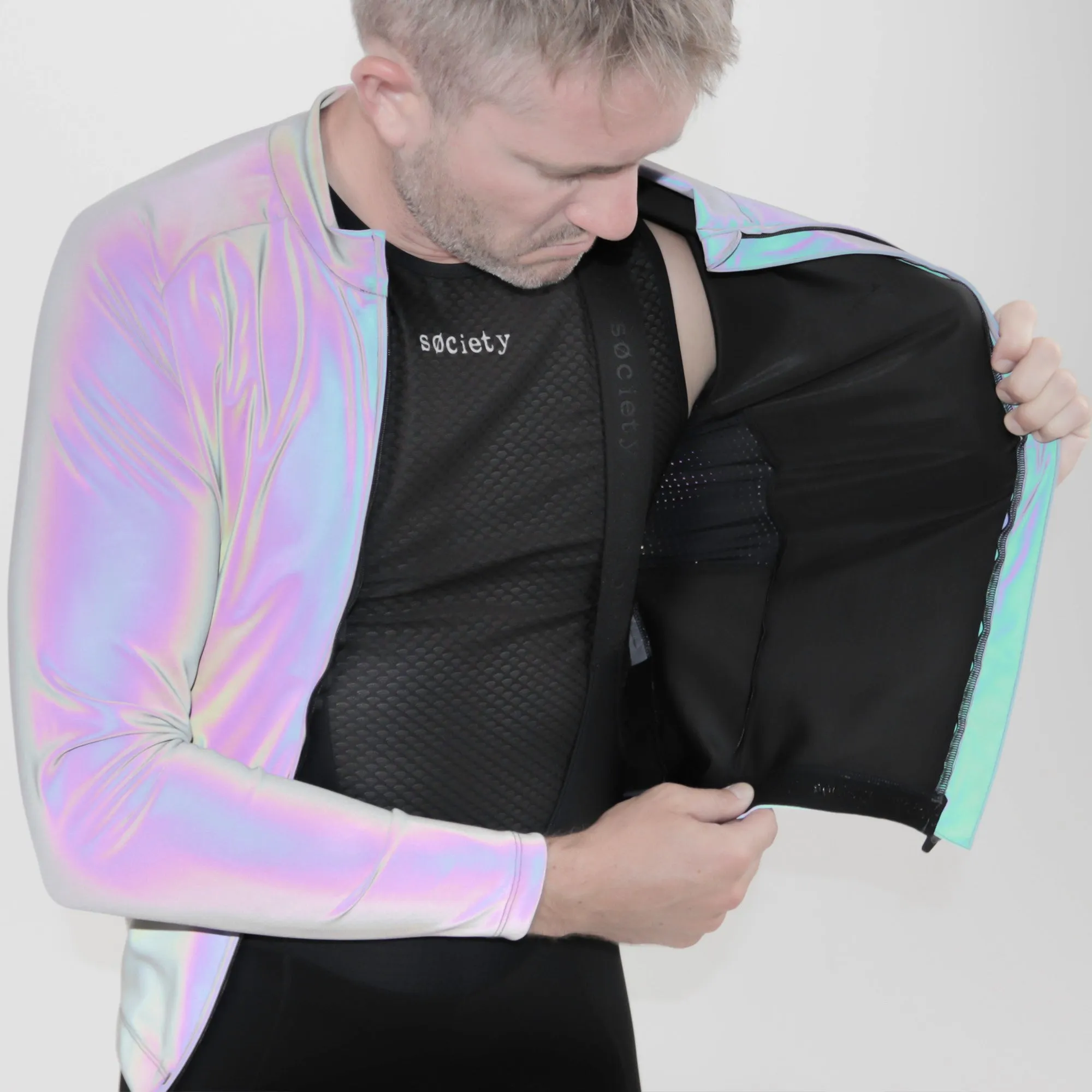 Mens Vision Jacket (Oil Slick)