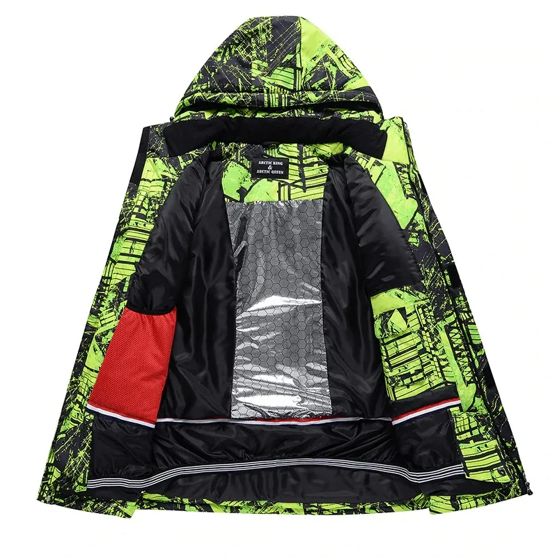 Minus 30 Warm Colorful Men's Jacket / Waterproof Snowboarding Clothing - SF0605