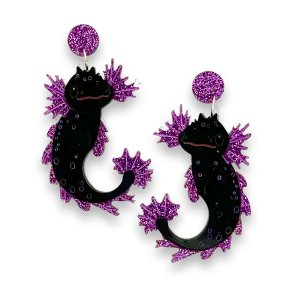 Muffin Axolotl - earrings - Set of 2