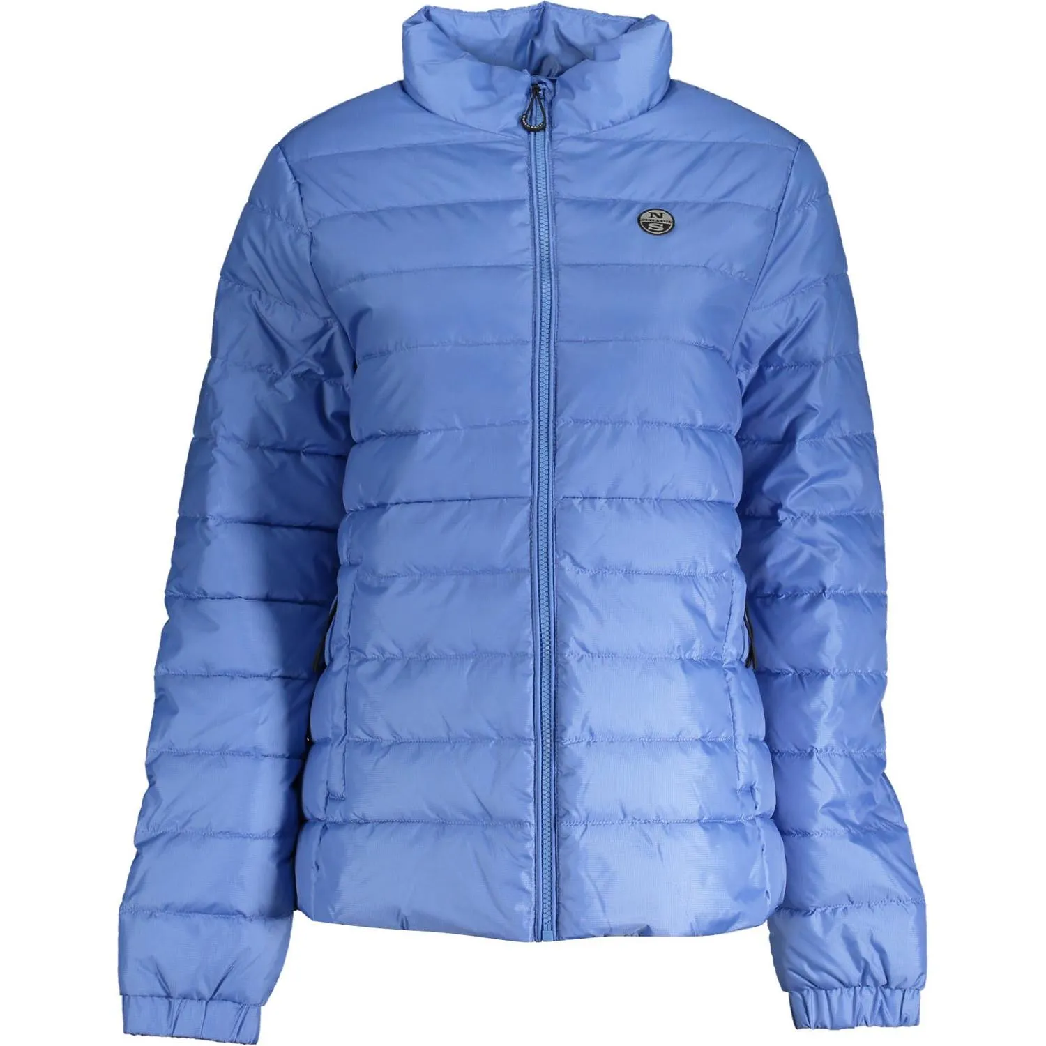 North Sails Light Blue Polyester Women Jacket