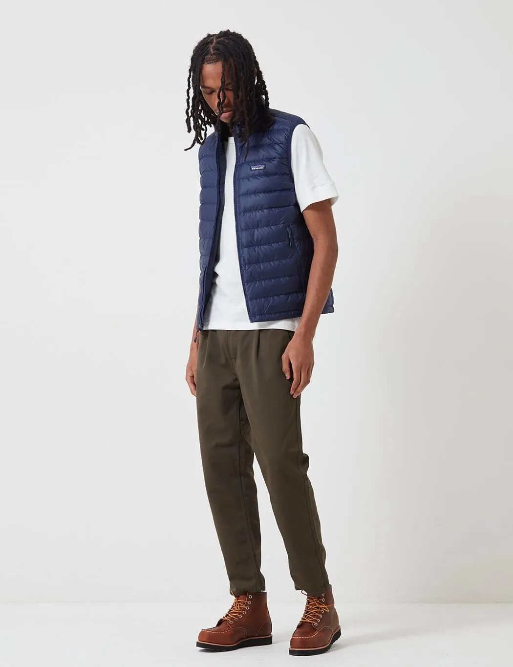 Patagonia Down Sweater Vest - Classic Navy Blue