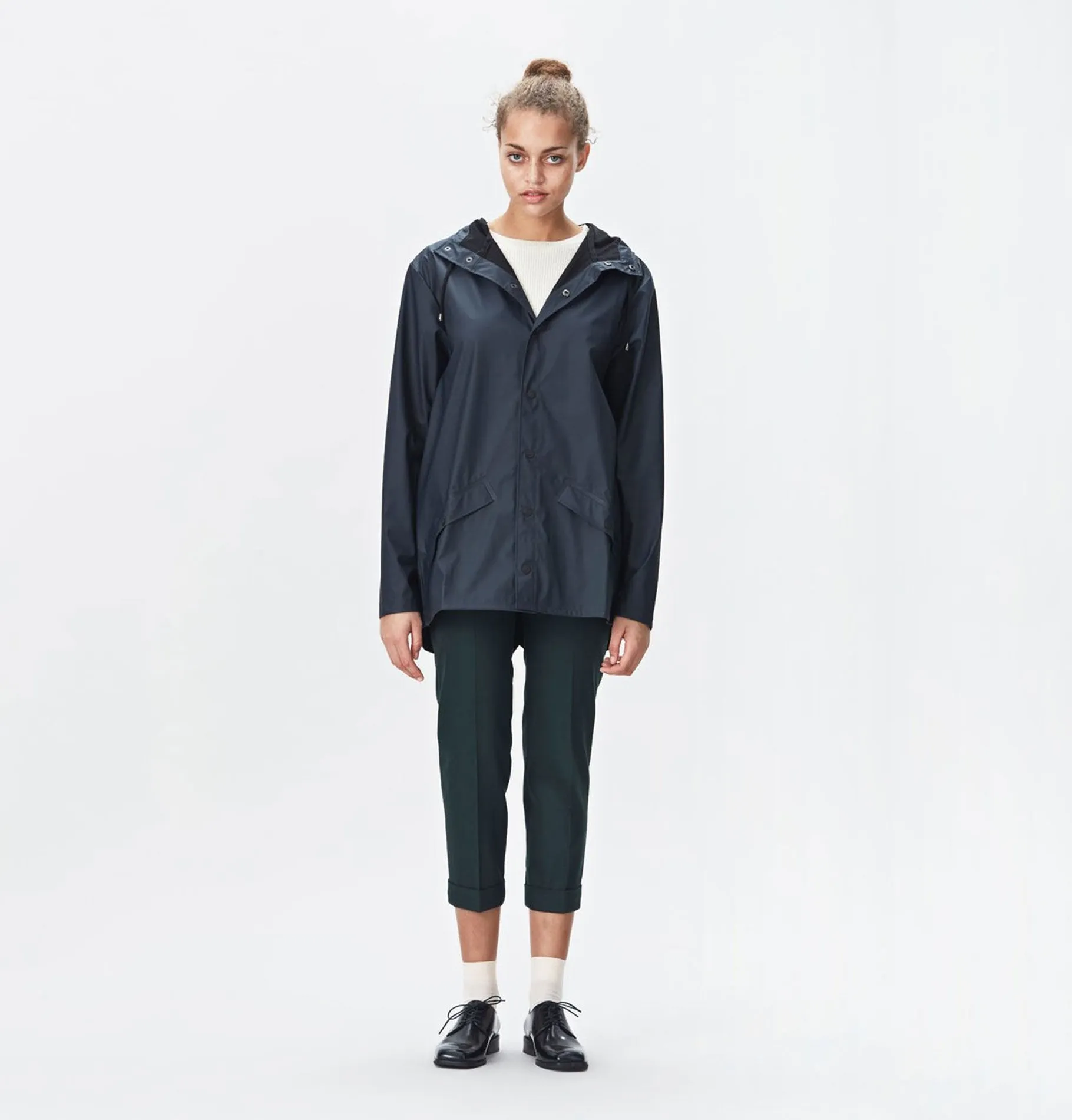 RAINS Classic Jacket - Blue – Unisex