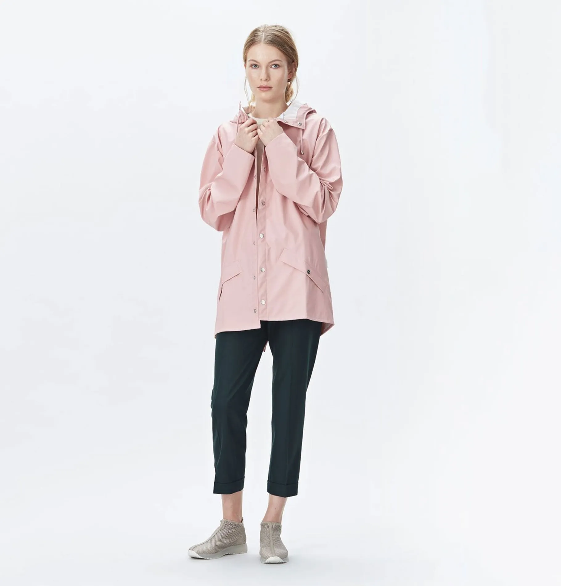 RAINS Classic Jacket - Rose – Unisex