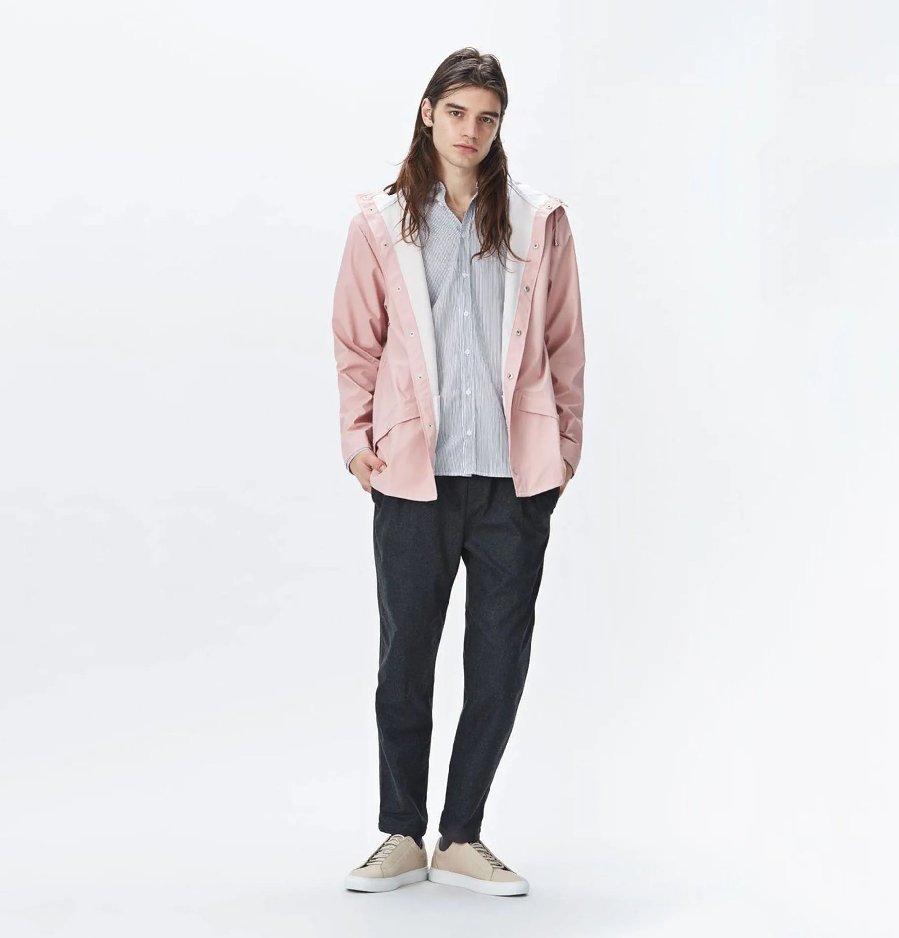 RAINS Classic Jacket - Rose – Unisex