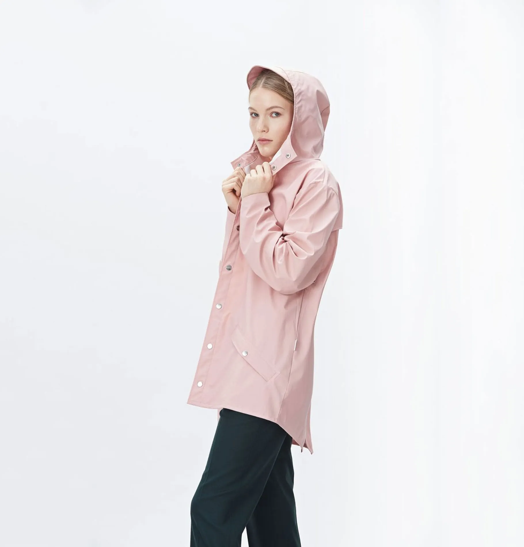 RAINS Classic Jacket - Rose – Unisex