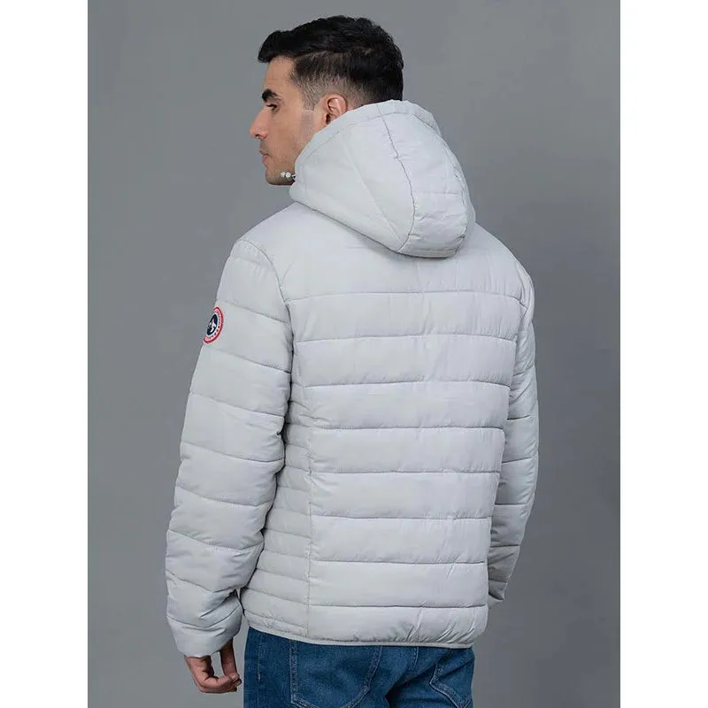 RedTape Casual Padded Jacket with Hood for Men | Stylish, Cozy and Comfortable