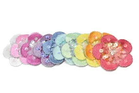 Sequins Flower Piece (10 Colors Available!) 2.38" - 1 Piece