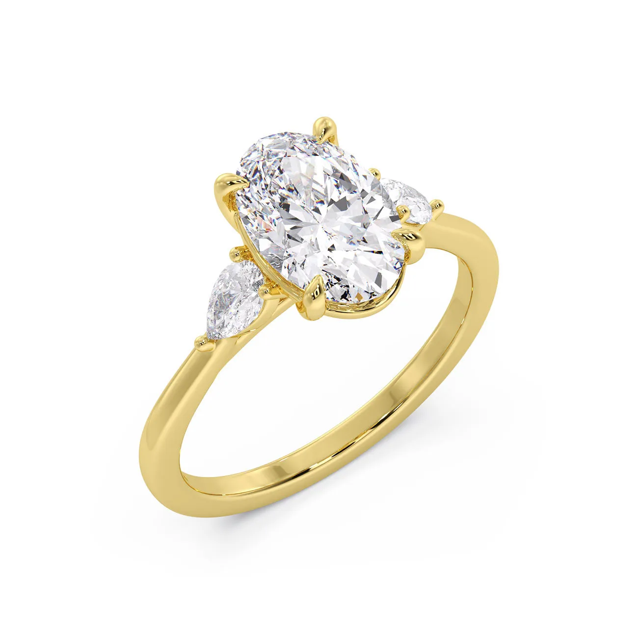 Teresa Triad Engagement Ring