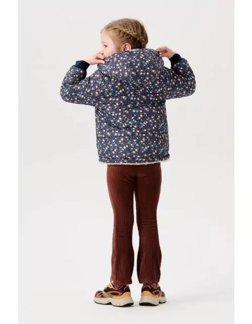 The Annamaria REVERSIBLE Puffer/Sherpa Jacket - Floral - KIDS