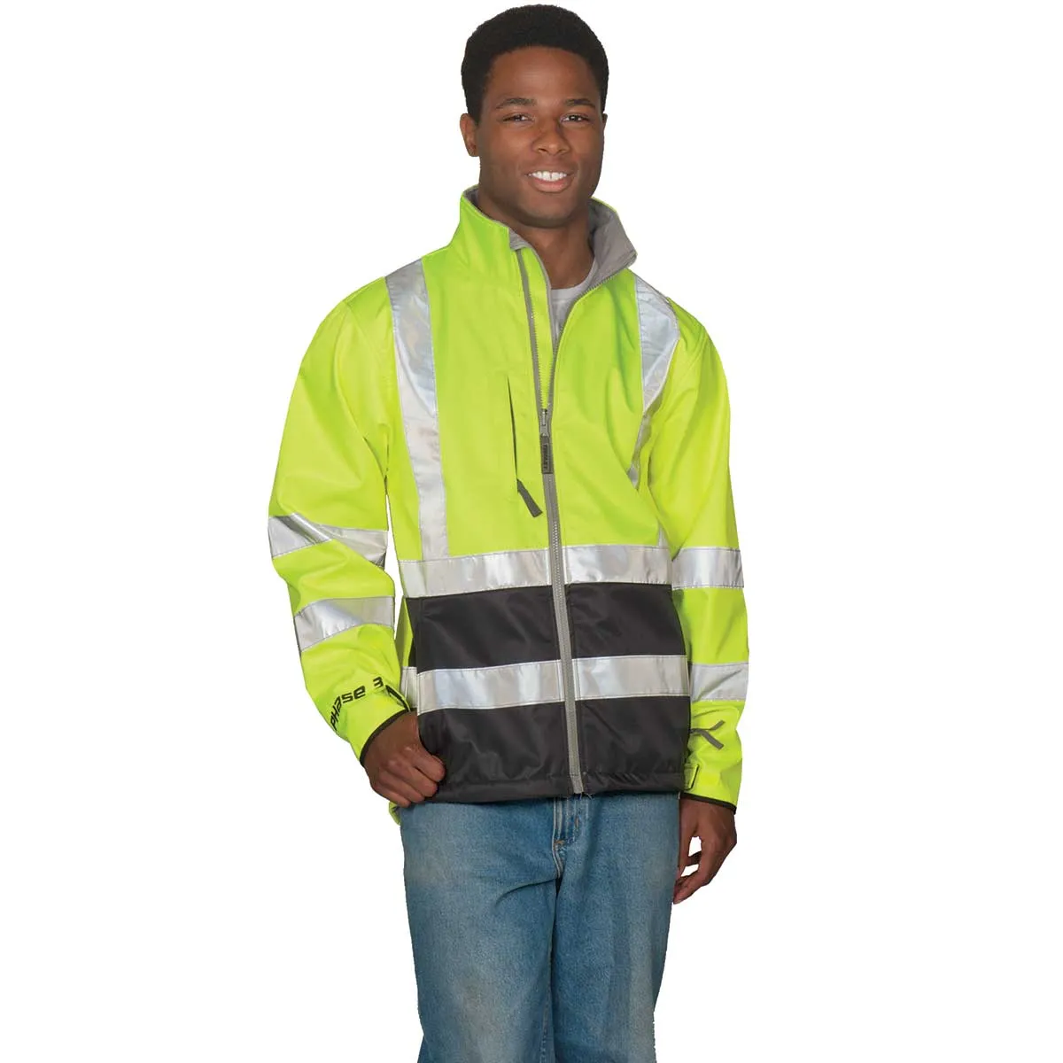 Tingley Phase 3 ANSI Class 3 Soft-Shell Hi-Vis Jacket