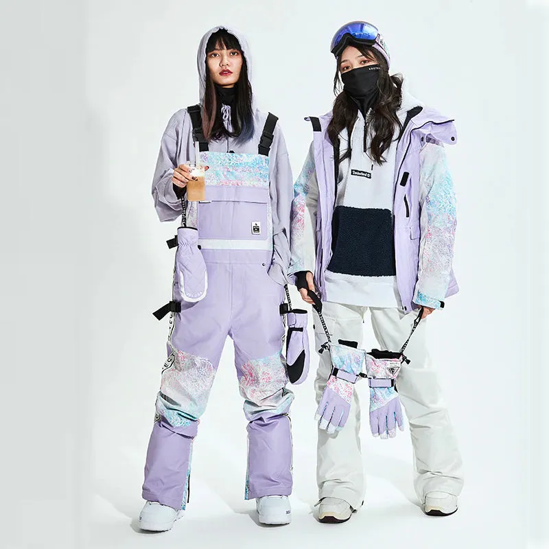 Warm Windproof Waterproof Outdoor Snowboarding Suit