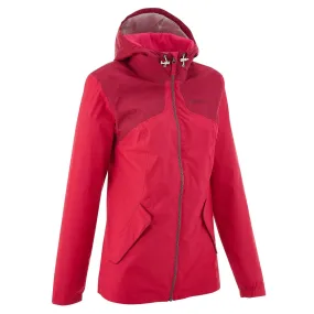 Women's Hiking Jacket Waterproof Arpenaz 100