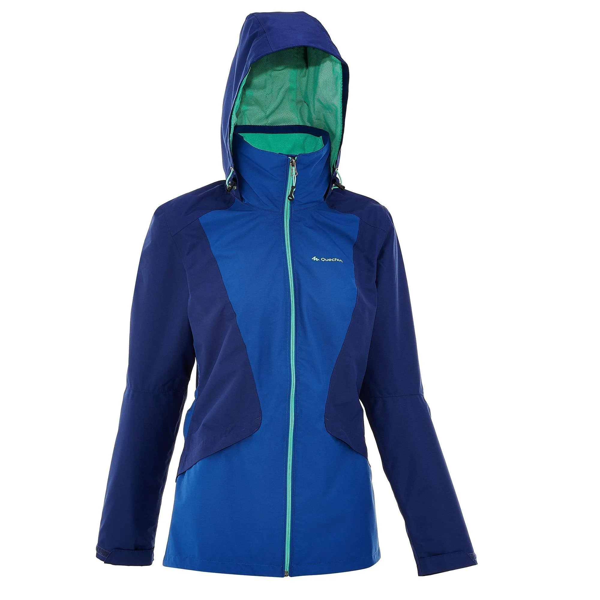 Women's Hiking Rain Jacket Forclaz 100