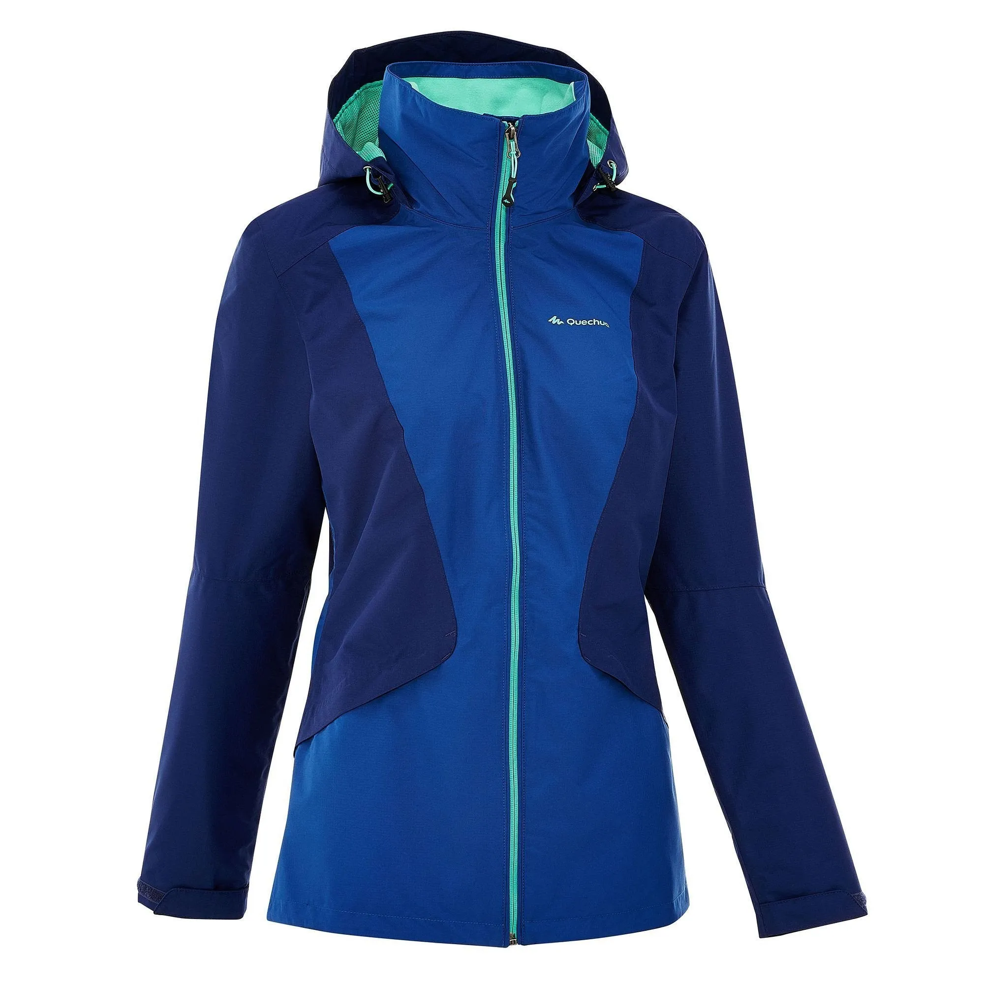 Women's Hiking Rain Jacket Forclaz 100