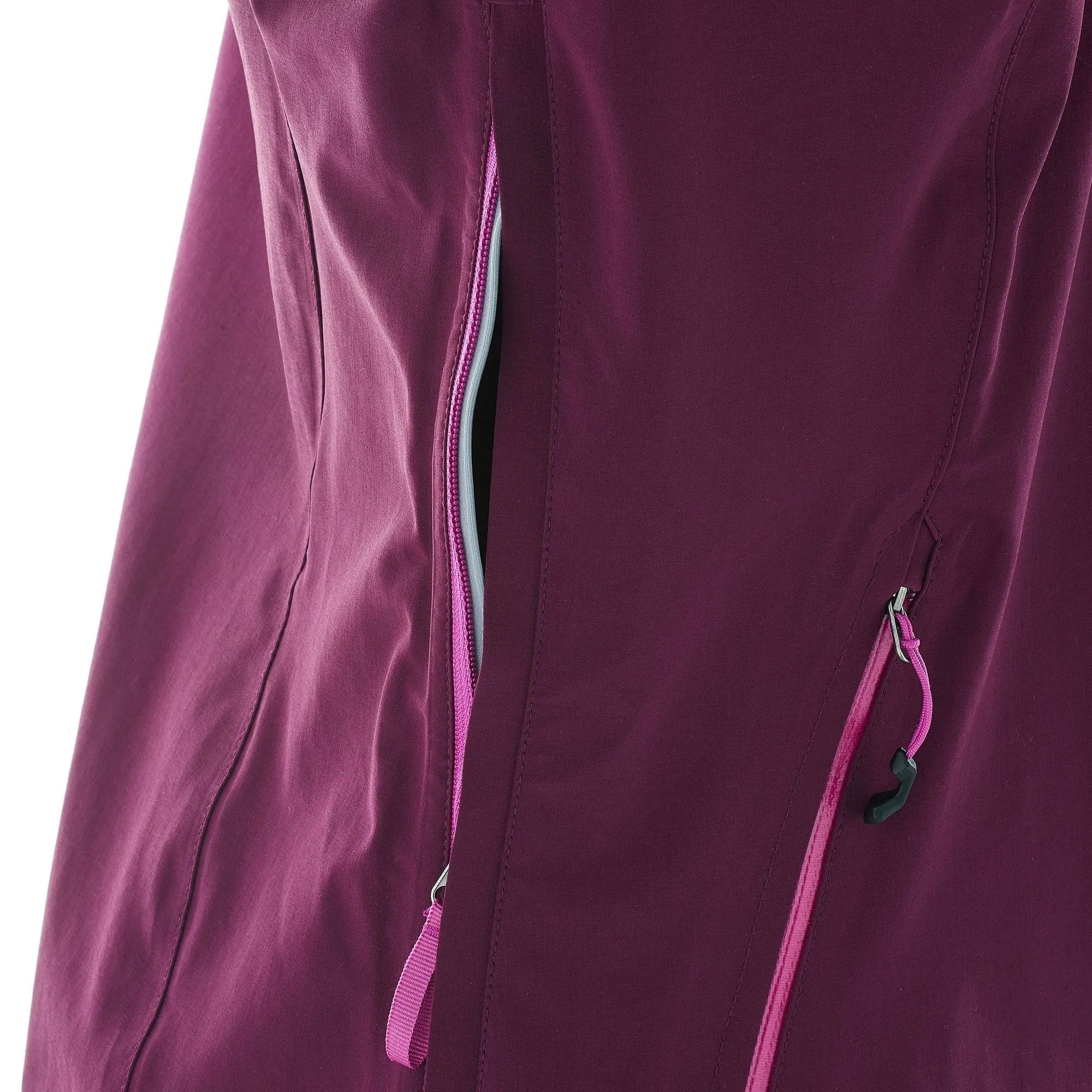 Women's Hiking Waterproof Rain Jacket Forclaz 400