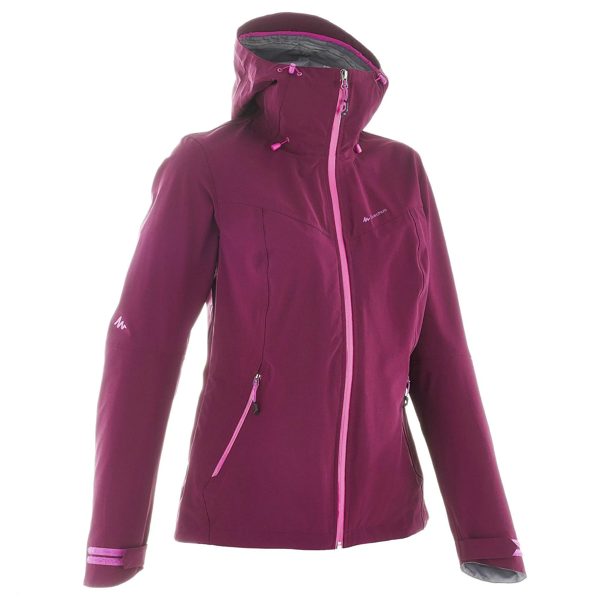 Women's Hiking Waterproof Rain Jacket Forclaz 400