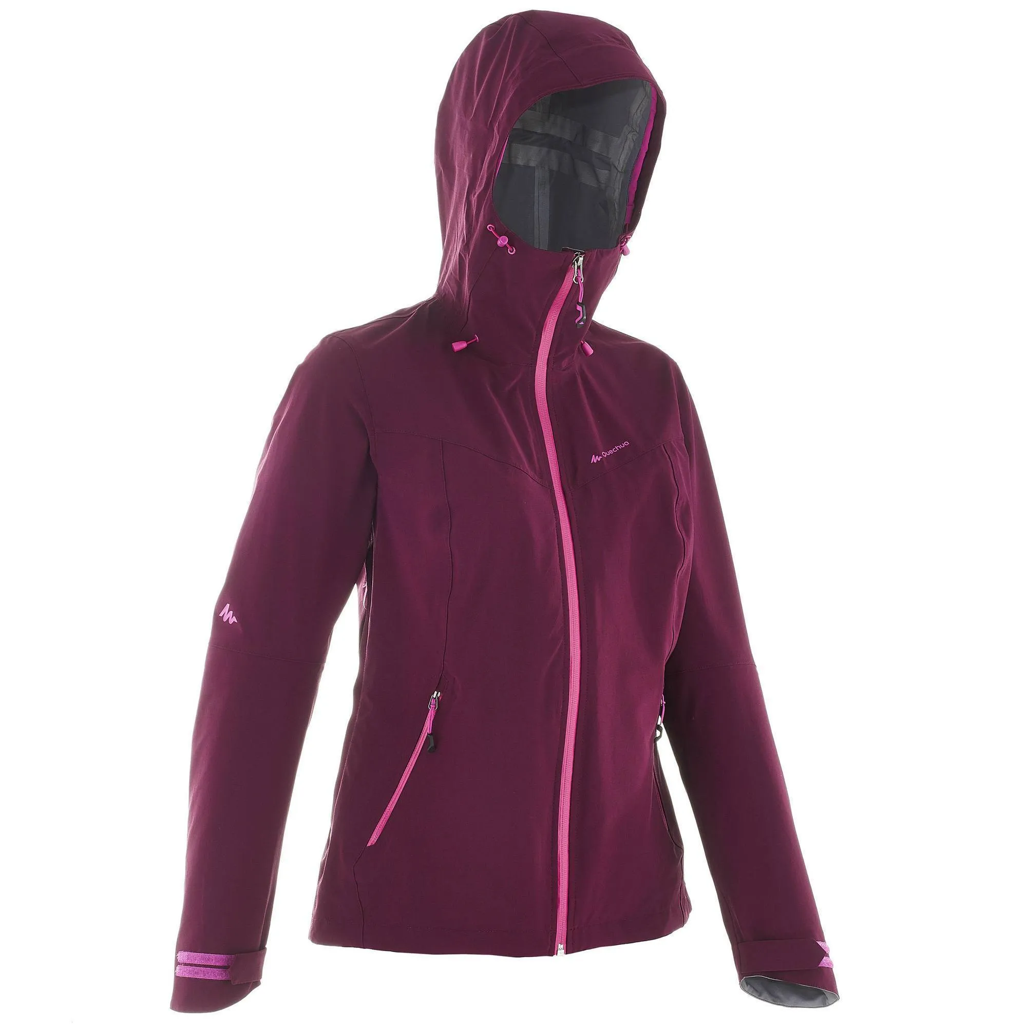 Women's Hiking Waterproof Rain Jacket Forclaz 400