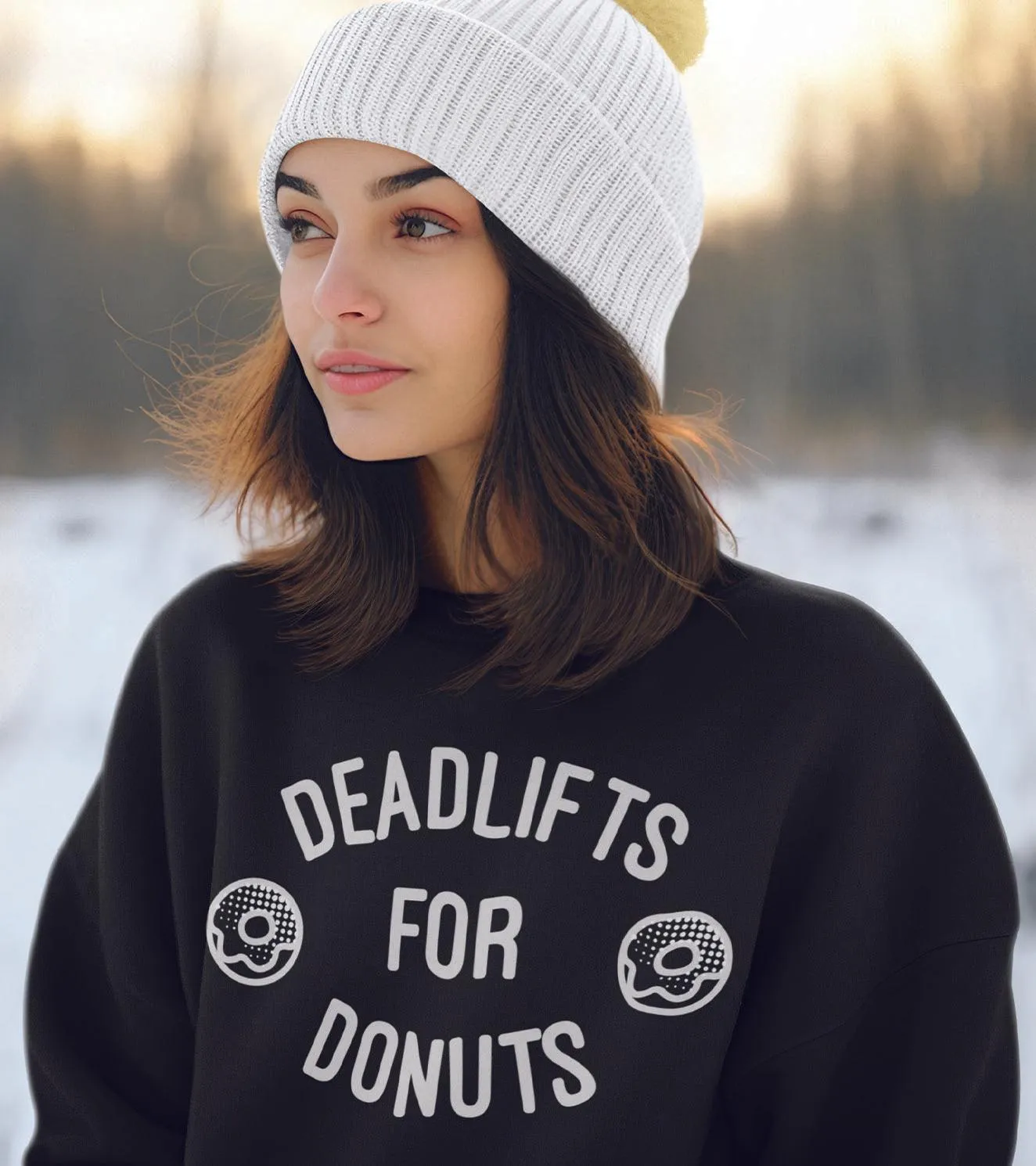 Women's Loose fit Deadlift Sweatshirt