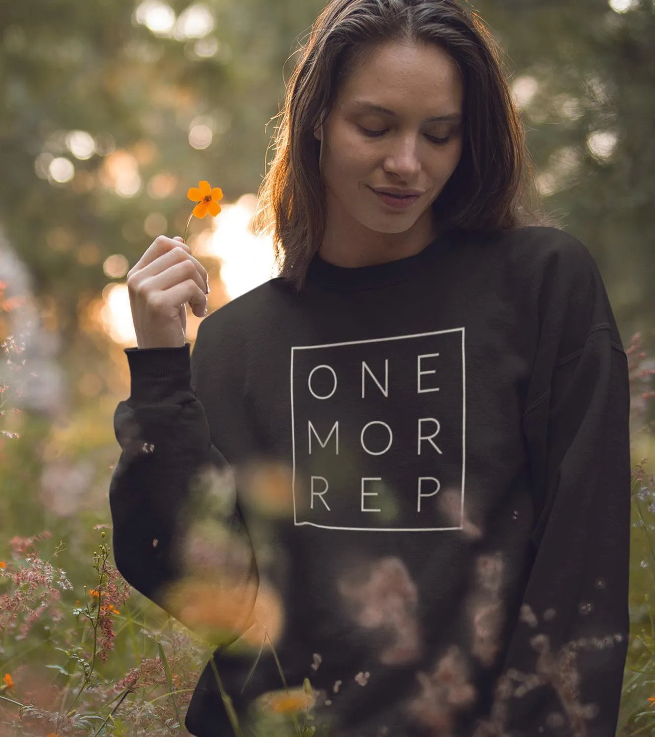 Women's Loose fit One More Rep Sweatshirt