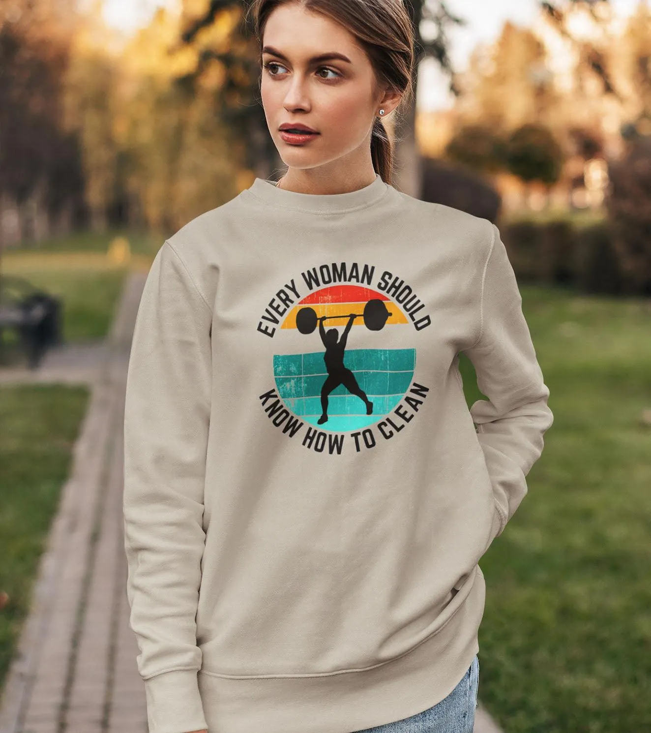 Women's  Loose fit Sweatshirt (Clean)