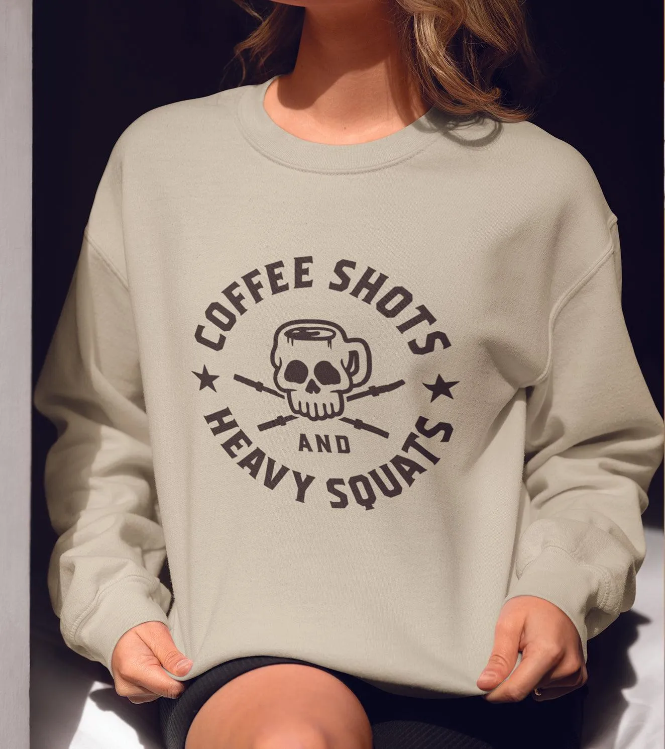 Women's  Loose fit Sweatshirt (Coffee)