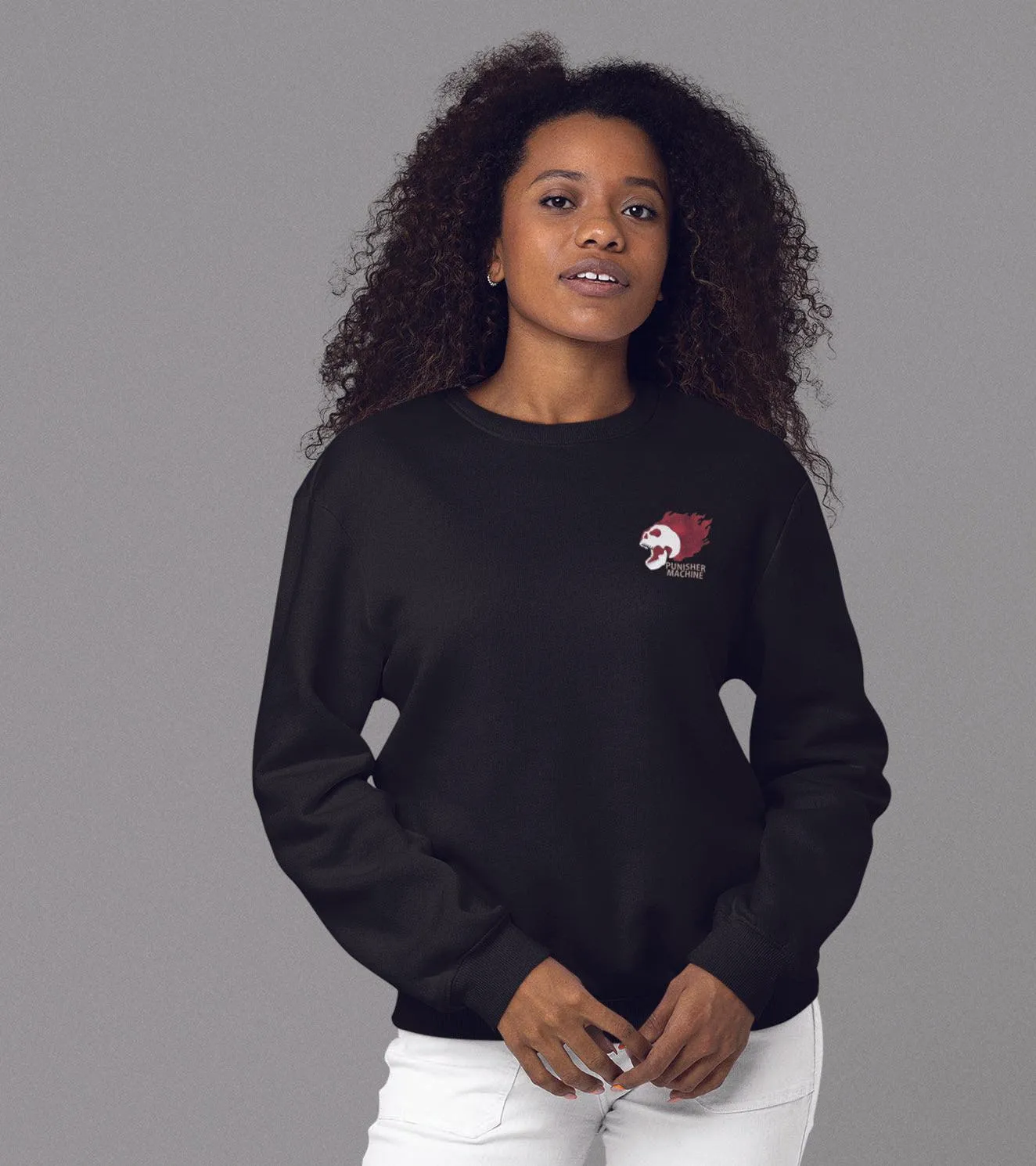 Women's Loose fit WOD punisher  Sweatshirt