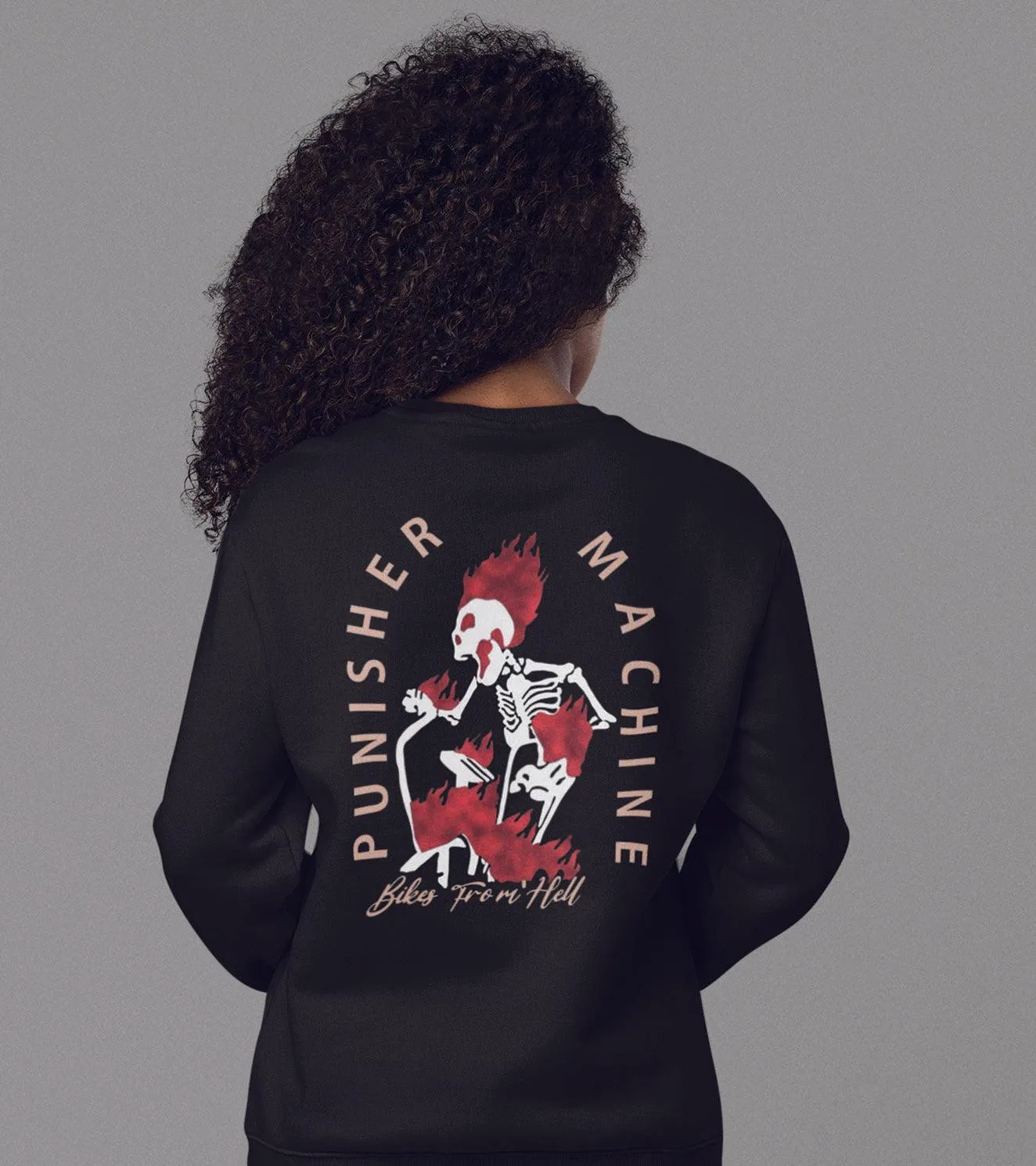 Women's Loose fit WOD punisher  Sweatshirt