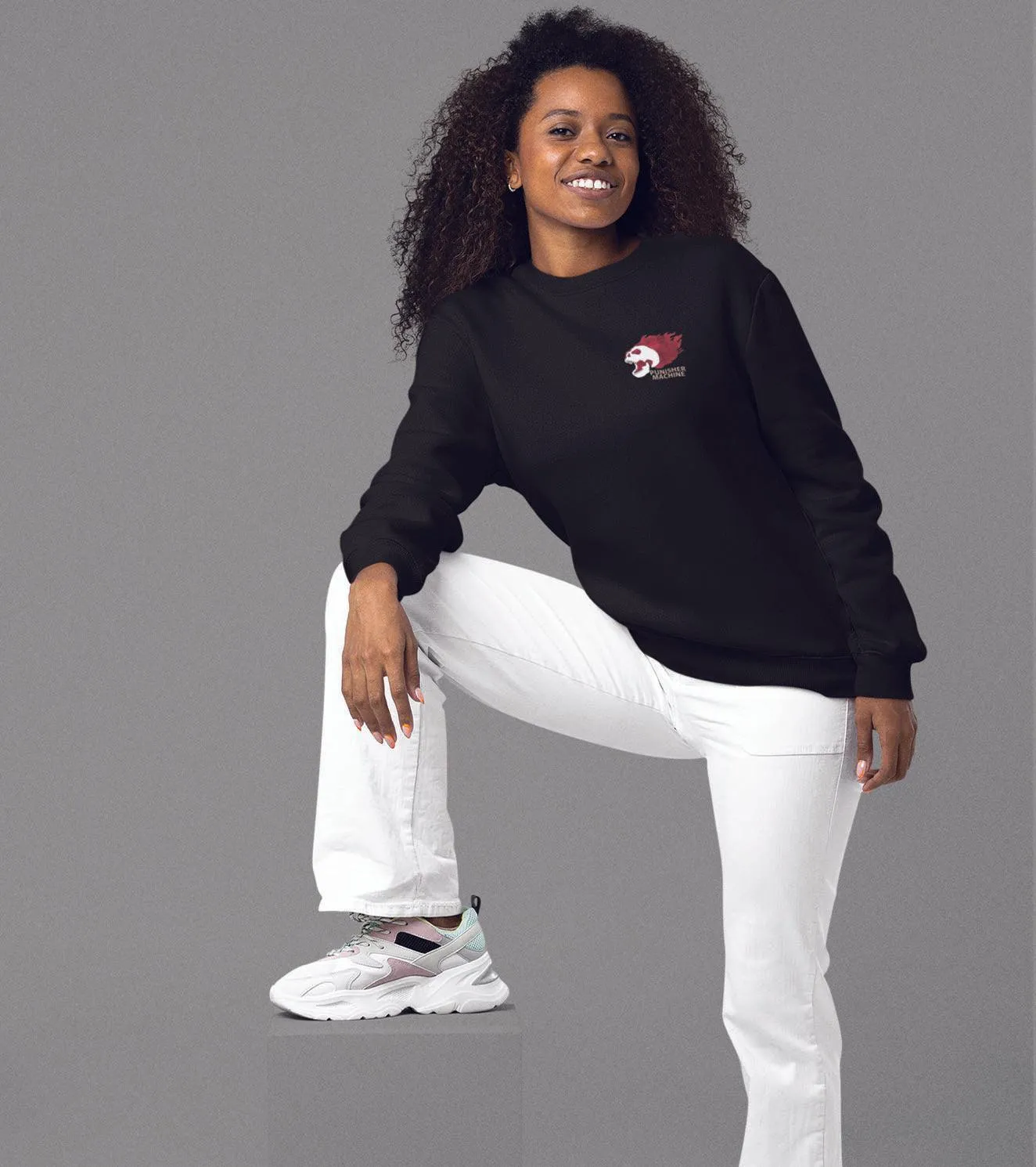 Women's Loose fit WOD punisher  Sweatshirt