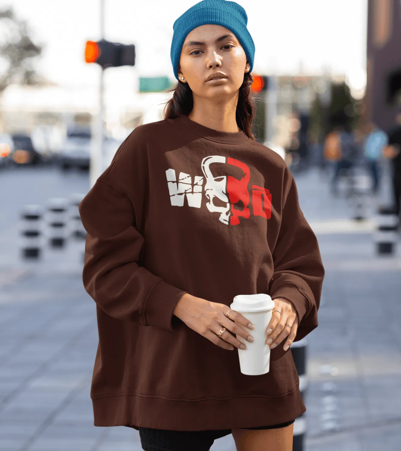 Women's  WOD Sweatshirt (Brown)